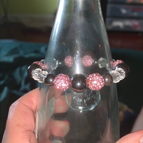 Crystal,meditation,shamballa ball bracelet nwot - Picture 4 of 6